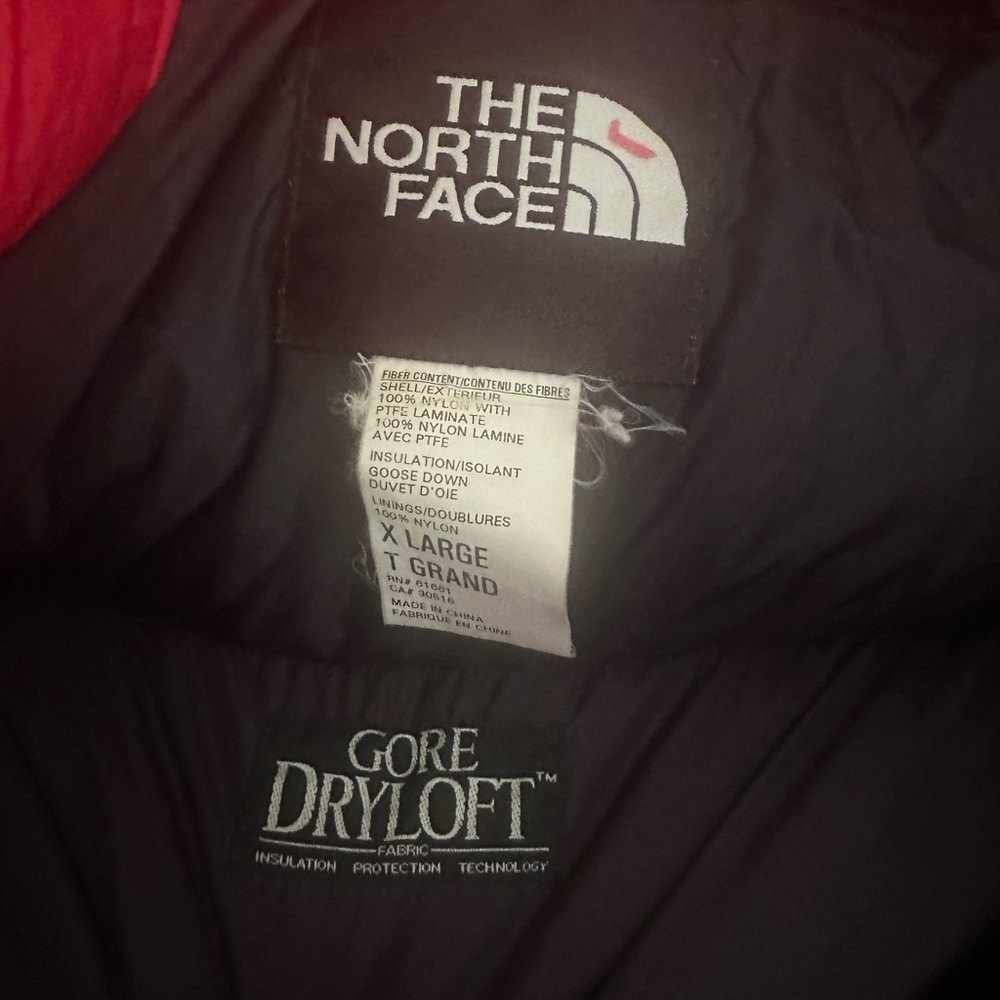 The‎ North Face Gore-Tex Men's Goose Down Puffer Jacket - Picture 3 of 3
